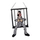 thumbnail image 4 of Muñeco de prisionero parlante aterrador con luces intermitentes, accesorio para fotos, juguete colgante de Halloween, gritando Ropa despojada, 4 of 9