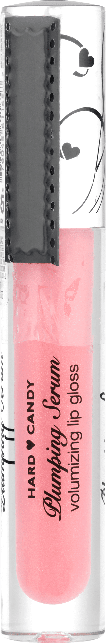 Hard Candy Plumping Serum Lip Gloss, 1165 Pink Cadillac, 0.10 oz