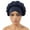 Navy, variant on Pxiakgy Boho Braided Turban Hat African Turbans For Women Headwraps For Black Women Braid Silky Turban Hats Black One size