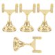 thumbnail image 1 of Hytrove 4Ud Clip De Metal En U Dorado Para Carteles Y Fotografía En Bodas Y Celebraciones, 1 of 6