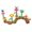 A, variant on Flower Garden Building Toys for Girls 144-Piece Childrens Variety Garden World Assembling Garden Building Blocks Set Diy Intellectual Flower Arrangement Assembling and Building Toys