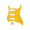 Yellow Pearl, variant on LOOKSEVEN SSS 11-Hole ST Style Guitar Pickguard Pick Guard Scratch Plate Multicolors-White Pearl