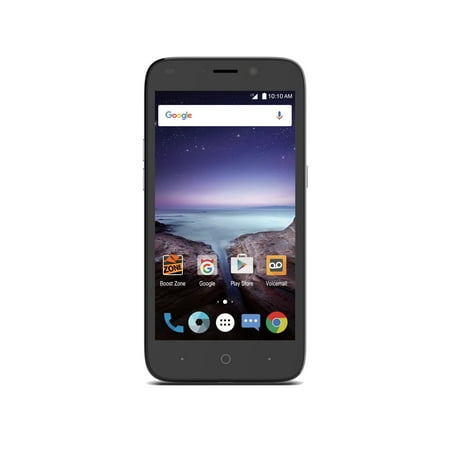 Virgin Mobile ZTE Prestige 2 16GB Prepaid Smartphone, Black