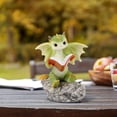 thumbnail image 4 of Figuras en miniatura de dragón de jardín de hadas, libro de lectura, colecciones de decoración de resina para terrario, micropaisaje, 4 of 5