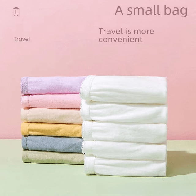 Ropa interior desechable de algodón estéril para mujer, pantalones cortos de algodón desechables para viajes, maternidad, confinamiento, pantalones desechables de maternidad de talla grande para uso