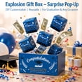 thumbnail image 2 of Graduation Surprise Explosion Gift Box,Pop Up Cash Money Holder,Folding Explosion Surprise Gift Boxes,DIY Bouncy Confetti Card,12 Days of Graduation Gift Box,Unique Party Favor Ideas, 2 of 7