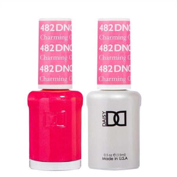 DND Daisy Nail Design - Gel & Lacquer Combo - Charming Cherry 482 ...