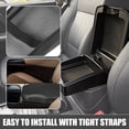 thumbnail image 4 of Unique Bargains Car Center Console Pad Waterproof Armrest Seat Box Cover Protector for Lexus ES330 ES350 2005-2009 Black, 4 of 7
