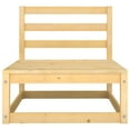 thumbnail image 3 of vidaXL 12 Piece Patio Lounge Set Solid Pinewood, 3 of 8