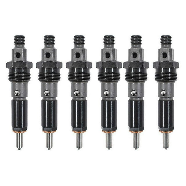 6PCS/Lot Fuel Injectors for Dodge Cummins 59L 6BT Diesel Engine 0432131837 3919350 Car Repair Accessories