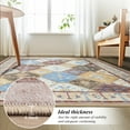 thumbnail image 3 of Ultrug Soft Boho Area Rug Moroccan Geometric Rugs Washable Carpet for Bedroom Living Room Home Decor,4'x6',Coffee, 3 of 7