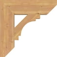 thumbnail image 3 of Ekena Millwork 5 1/2"W x 22"D x 22"H Merced Slat Smooth Bracket, Western Red Cedar, 3 of 4