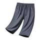 thumbnail image 3 of WILLBEST Pantalones Cortos para Hombre, de Seda de Hielo 3/4, de Verano, Ligeros, Holgados, Deportivos, Informales, de Talla Grande, Cómodos y Relajados., 3 of 7