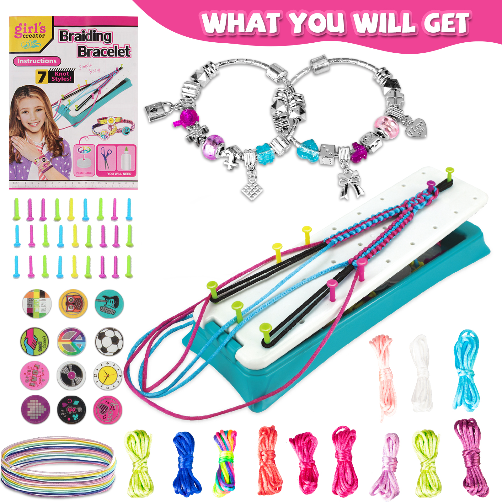 JBeeCtrl Friendship Bracelet Making Kit photo 6