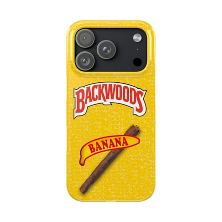 iPhone Slim Case Backwoods Banana Back Woods Yellow Flavor Trendy Gift - iPhone 17 Pro