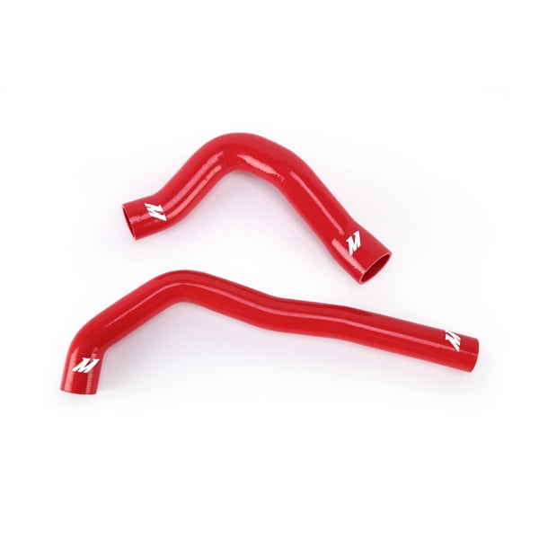 Mishimoto MMHOSE-RAM-98DRD Silicone Radiator Hose Kit Compatible With Dodge Ram Cummins 5.9 1994-2002 Red