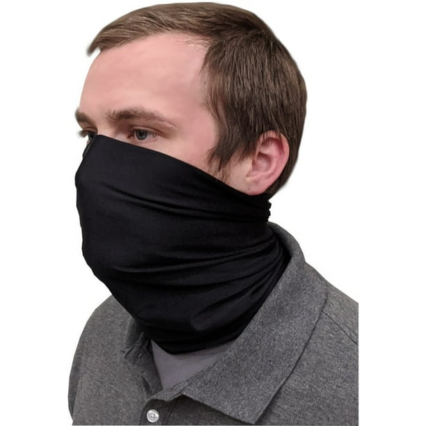 Laser Sports Gear Neck Gaiter Black Large