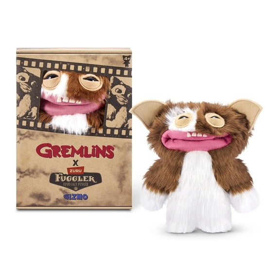 Fuggler Gremlins 9 inch (GIZMO) Soft Plush, Funny Ugly Monster Stuffed Animal Toy by ZURU