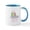 White/Blue Inside, variant on CafePress - EASTER BUNNY Mugs - 11 oz Ceramic Mug - Novelty Coffee Tea Cup