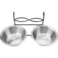 Set of 2 Dog Crate Dog Bowls Hanging, Kennel Water Bowl, Dog Crate Water Bowl Non Spill