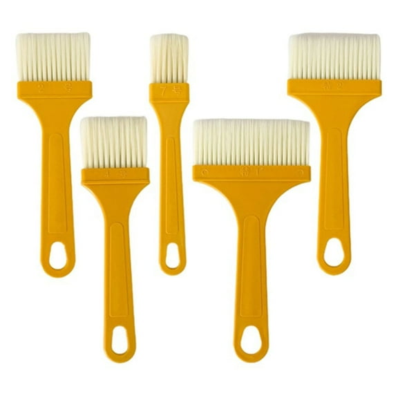 ZJDOAK Silicone Basting Brush, Pastry Brush,Heat Resistant Silicone Brushes, Premium Cooking Brush for Sauce Marinade Meat Glazing, Oil Brush for BBQ Kitchen Cooking Baking and Grilling