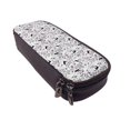thumbnail image 6 of Picia Cowboy Pattern Large Capacity PU Leather Pencil Case Organizer Pen Marker Holder Double Zipper Storage Bag Big Pencil Pouch for College Office, 6 of 6