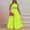 Green, variant on Women 2 Piece Outfits Sleeveless Crop Top High Waist Long Skirt Set