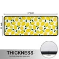 thumbnail image 5 of Kitchen Rugs Sets Of 2,Yellow Lemon Fruit Slices White Pattern Anti Fatigue Kitchen Mat Rugs Non Slip Washable,Decorative Kitchen Floor Mats for Kitchen,Sink,Laundry,17"x47"+17"x47", 5 of 5