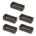thumbnail image 4 of 5pcs Silicone Rubber Band Keeper Holder Hoop Loop Anti- - Multicolor, 20mm Black, 4 of 8