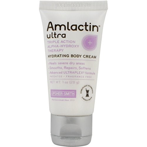 AmLactin Ultra Hydrating Body Cream, Fragrance Free, 1 Oz