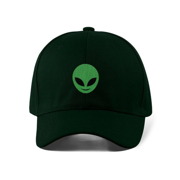 Alien Smile Face Lineless Hat Hat -Image by Shutterstock, Small