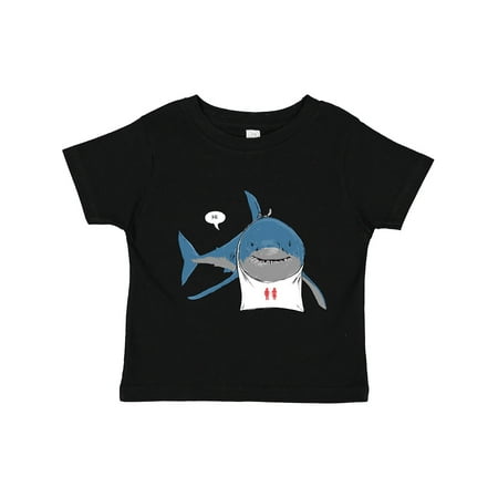 

Inktastic Shark Dinner Boys or Girls Toddler T-Shirt
