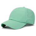 thumbnail image 6 of SAWOBUUN Kids Quick Dry Sport Baseball Cap Athletic Mesh Lightweight Breathable Sun Hats for Outdoor Activity, 6 of 6