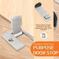 thumbnail image 1 of HANDIED Butée de Porte Sans Perçage pour une Installation Facile! Butée de Porte en Acier Inoxydable Robuste et à Impact de Porte, 1 of 6