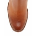 thumbnail image 4 of Vince Camuto Zemmy Light Cognac Leather Knee High Block Heel Comfortable Boots (Light Cognac, 9), 4 of 5