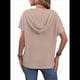 thumbnail image 2 of Sudadera Ligera de Verano para Mujer, de Punto, con Cordón Ajustable, con Capucha y Mangas , Color Caqui, Talla L, 2 of 8