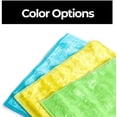 thumbnail image 6 of Smart Design Smart Cloth with Odorless Rayon Fibers - Non-Scratch and Ultra Absorbent - Dual Soft Sides - Cleaning, Dishes, Stains - Kitchen 11 x 8.5 Inch - Yellow, 6 of 7