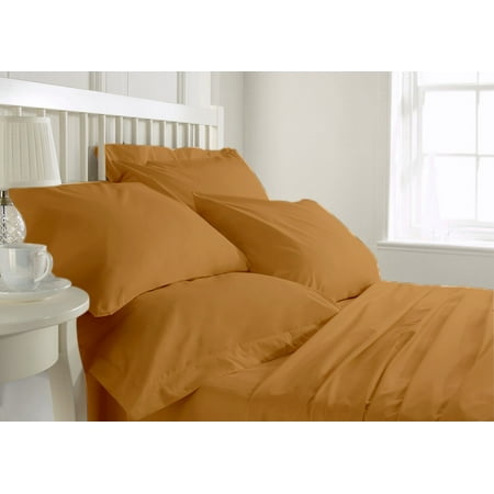 Linen Pe Italian Finish 300 Tc Egyptian Cotton Bed Sheet Set Linen Pe Italian Finish 300 Tc Egyptian Cotton Bed Sheet Set Comes With 19 Inches Deep Pocket Enhance Your Sleeping Experience Now Queen Gold
