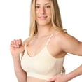 thumbnail image 6 of Coobie Seamless Bras for Women No Underwire Scoopneck Cami Bra 9012,Ivory,One Size, 6 of 8