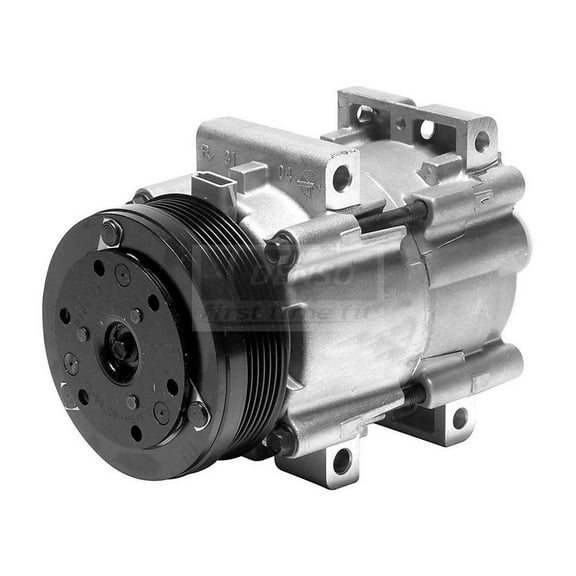 Denso 471-8127 New Compressor with Clutch Fits select: 2000-2003 FORD WINDSTAR, 2004-2007 FORD FREESTAR