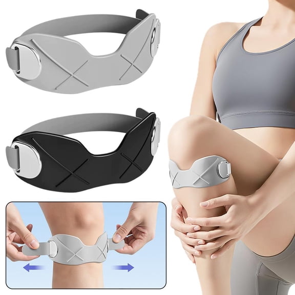 Silicone Patellar Tendon Support Strap 2 pack,Knee Strap for Knee Pain Relief,Patella Band for Basketball,Running, Hiking