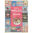 thumbnail image 4 of Cute Ramen Soup Throw Blanket Soft Flannel Blankets for Bed Couch Plush Cozy Blanket for Adults Kids 60x80 Inch, 4 of 6
