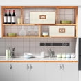 thumbnail image 5 of Aokeyee Wine Glass Storage Box Containers, 2 Pack Stemware Storage Cases for 24 Crystal Glasses, Drinkware, Hard Shell for Moving Protection (Ivory), 5 of 6