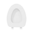 thumbnail image 2 of Cushion,Soft Toilet Seat Oval Toilet Seat Soft Elongated Vinyl Toilet Seat Soft Vinyl With Comfort Foam Cushioning Fits All Standard Size Fixtures Easy To Install by Wuxinga, 2 of 4