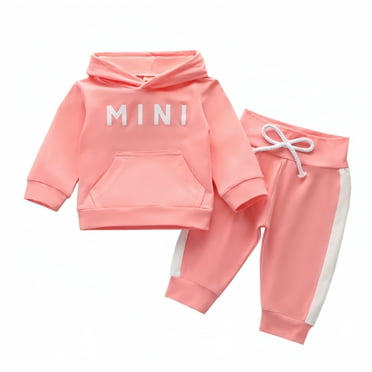 Odeerbi Baby Girls Boys Clothes Baby Outfits Shirts Sets Newborn Autumn Winter Hoodies Pants Outfit Suit Infant Clothing Set