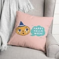 thumbnail image 3 of Creative Products Retro Halloween Pumpkin 20 x 20 Spun Poly Pillow, 3 of 3