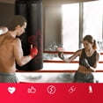 thumbnail image 2 of Costway Saco de boxeo para niños, juego de boxeo, pelota de kickball, guantes, cuerda para saltar, gancho para niños., 2 of 4