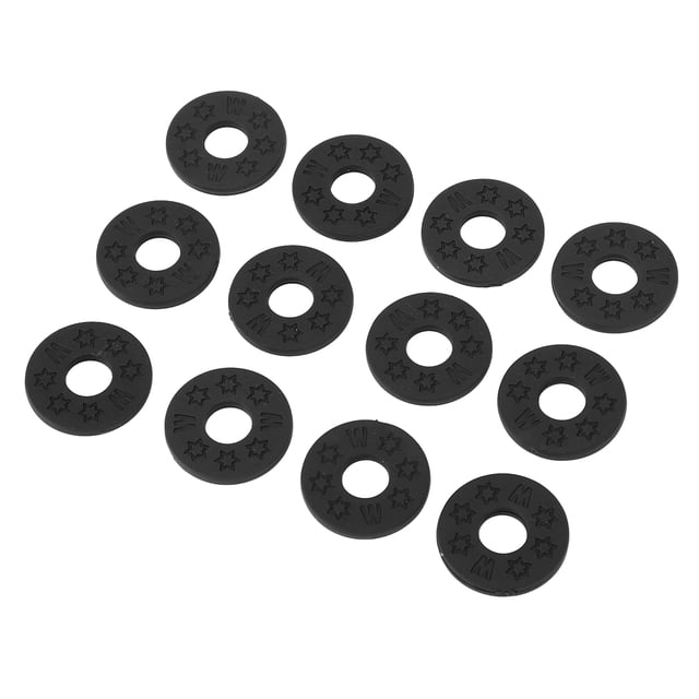 12PCS Guitar Strap Locks,PE Guitar Premium Strap Locks for Acoustic Guitar Ukulele Bass