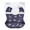 thumbnail image 2 of Neat Solutions Dinosaur Print Infant Silicone Bib, 2 of 5