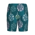 thumbnail image 2 of Lsque whiter Snowflake balloons Mens Sleep Pajama Shorts,Short Pajama Pants, Cotton Ultra-Soft Knit-XX-Large, 2 of 9